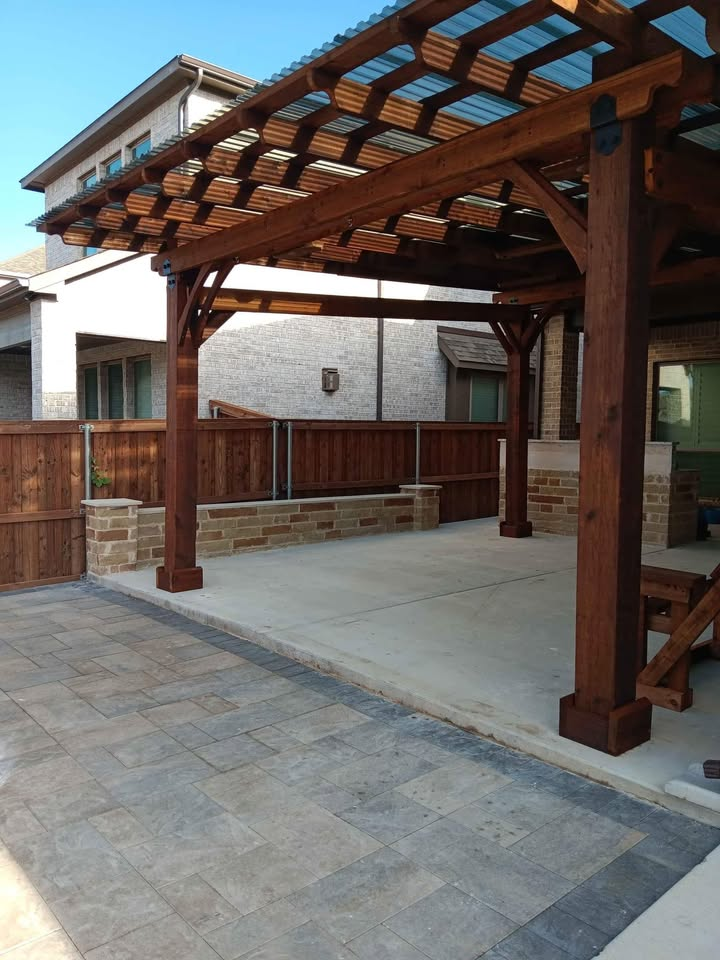 Custom Pergola and Patio